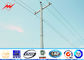 Customized 110KV Polygonal Steel Tubular Pole Street Lamp Highway Lighting Pole সরবরাহকারী