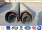17M AWS D1.1 Galvanized Steel Pole / Steel Transmission Poles ISO Certification সরবরাহকারী