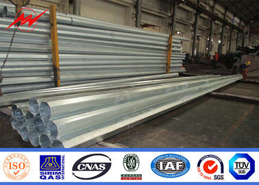 Metallic Distribution Galvanized Steel Utility Pole For Electricity Distribution Line সরবরাহকারী