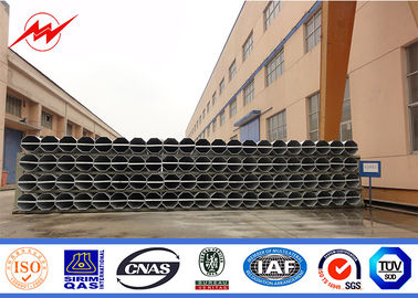 40ft 800 DaN Galvanized steel utility poles Electrical Power Monopole Q345 Material সরবরাহকারী