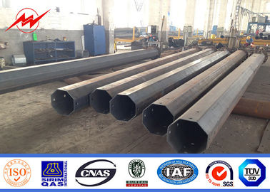 30 ফুট বৈদ্যুতিক শক্তি মেরু গরম ডুব Galvanizing এবং ট্রান্সমিশন লাইন জন্য গুঁড়া পেইন্টিং সরবরাহকারী