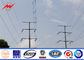 11M 1.8 Safety Factor Steel Utility Poles For Power Transmission Line Project সরবরাহকারী