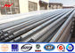 15M Bitumen Burial Type Galvanised Steel Tubular Pole For Transmission Poles সরবরাহকারী