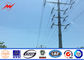 33kv Power Transmission Poles + / -2% Tolerance Transmission Line Steel Pole Tower সরবরাহকারী