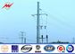 ASTM A123 Power Transmission Poles Galvanized Pipe Metal Tubular Steel Pole For CCTV সরবরাহকারী