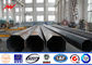 15m 1250Dan Bitumen Electrical Power Pole For Transmission Line Project সরবরাহকারী
