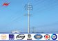 12m 500DAN ASTM A123 Galvanized Steel Pole , Commercial Light Poles সরবরাহকারী