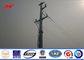 Hot Dip Galvanized Utility Power Electrical Transmission Poles With Accessories সরবরাহকারী
