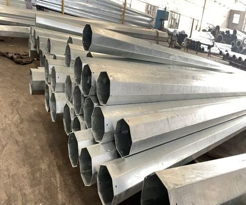 11.9M 8kn গ্যালভানাইজড ইলেকট্রিক মেরু তিন বিভাগের মাল্টিফাংশন সিঁড়ি শীর্ষ সঙ্গে সরবরাহকারী