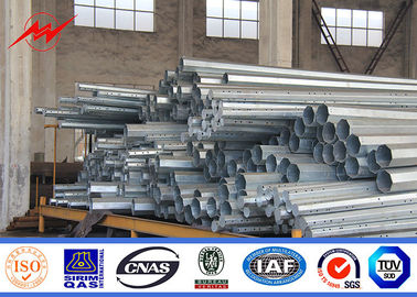 OEM ইলেকট্রিক ইউটিলিটি মেরু 10m উচ্চতা 2.75mm বেধ অষ্টভুজ আকৃতি 1.5m বন্ধনী সরবরাহকারী