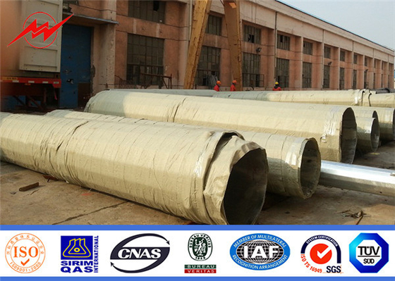 20 মি 24 kn ফিলিপাইন ইস্পাত ইলেকট্রিক মেরু গরম ডুব galvanized সরবরাহকারী