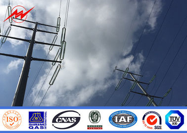 BV 69KV পাওয়ার ডিস্ট্রিবিউশন ইস্পাত ইউটিলিটি মেরু