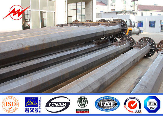 50 মি পেইন্টিং উচ্চ মাপের মেরু ক্রীড়া কেন্দ্র উত্তোলন সিস্টেম সঙ্গে আলো