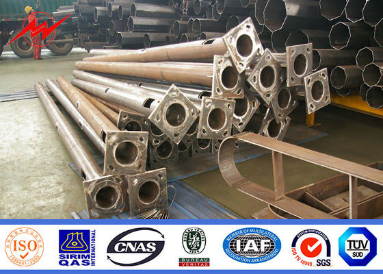 25 মিটার পাউডার লেটিং স্পোর্টস সেন্টার উত্তোলন সিস্টেমের সাথে উচ্চ মাপের মেরু আলো