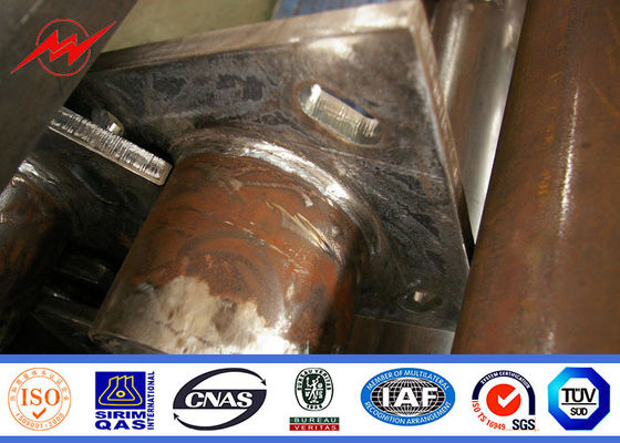 উত্তোলন সিস্টেম সঙ্গে পার্ক আলো জন্য 35m বৃত্তাকার উচ্চ মাপ মেরু