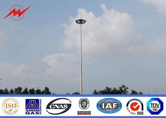 20 meter out door galvanized high mast pole including all lamps