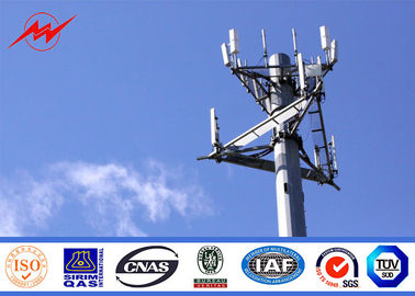 46m গ্রেড 355 স্টিল মোবাইল টেলিফোন মাস্ট ASTM A 123