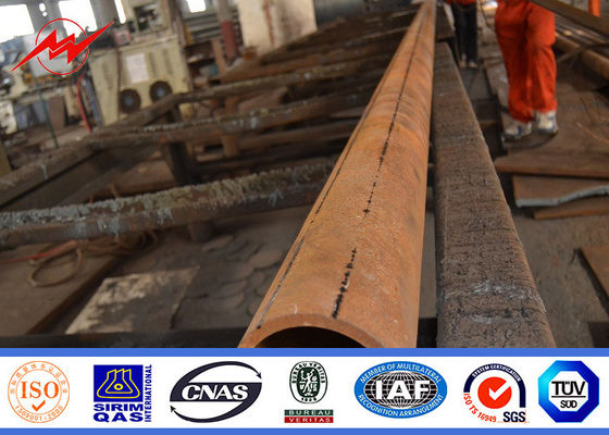 Anti - Corrosion Street Light Poles , Highway Lighting Pole 3mm Thickness