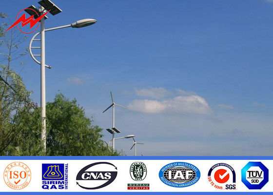 High Performmance 80W 9M Solar Street Light Poles With Power Energy