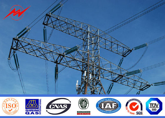 500kv Power Electric Transmission Mono Pole Tower Steel Monopole Antenna Tower