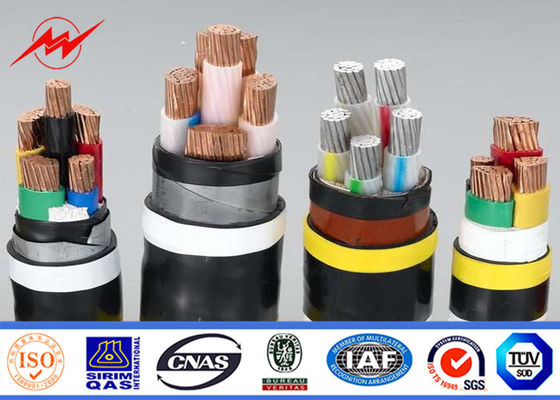 220kv 300 Mm² Copper Dc Power Cable PVC Or XLPE Insulation ISO9001