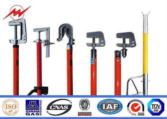 0.5mm 1.0mm Eritech Ground Rods Electrical Grounding Clamps Stable Feature