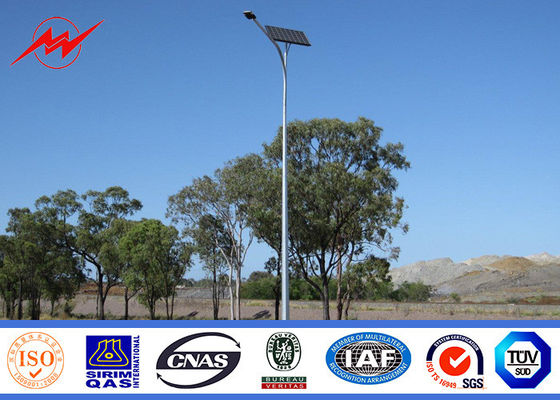 10m Street Light Poles ISO certificate Q235 Hot dip galvanization