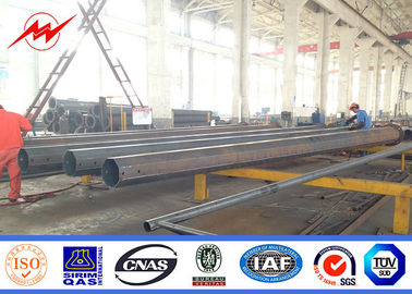 Round Tapered Electrical Transmission Line Poles For Overhead Line Project