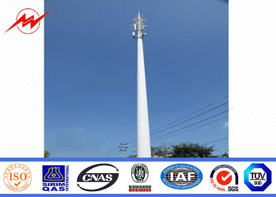 30m / 60m Conical 138kv Power Transmission Tower Power Transmission Pole