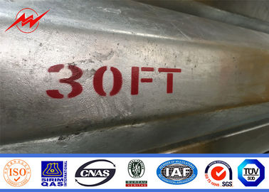IP65 25ft 30ft 35ft 40ft ইস্পাত পাওয়ার মেরু