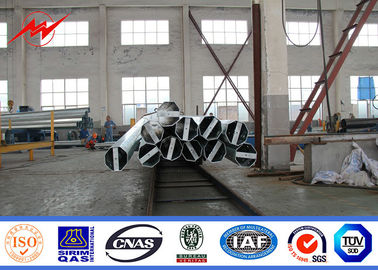 1-30 মিমি বহুভুজ ইস্পাত পাওয়ার মেরু গরম - ডিপ Galvanization 30 বছর ওয়ারেন্টি