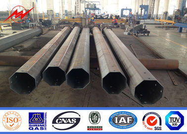 বৈদ্যুতিক শক্তি সংক্রমণ জন্য 50 মি Galvanized ইস্পাত ইউটিলিটি মেরু Q235