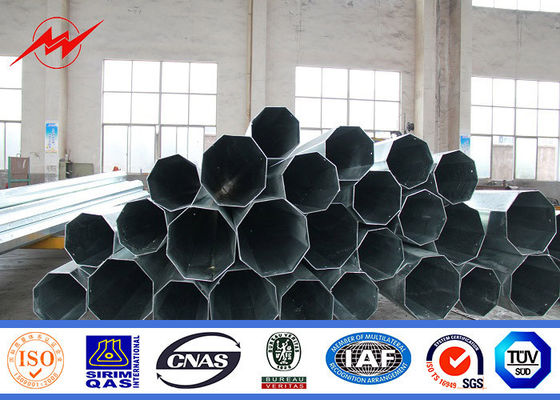Double Circuit Electrical Steel Tubular Pole For Electricity Distribution