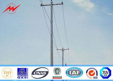 3 মিমি 45ft Q345 জাল সোনালি মেরু, আবর্জনা জন্য নিজস্ব বৈদ্যুতিক শক্তি মেরু