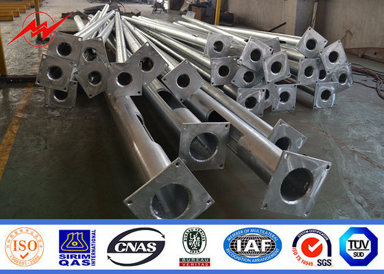 IP65 হট ডিপ galvanization স্ট্রিট আলো দুল, রোড বৈদ্যুতিক হালকা মেরু