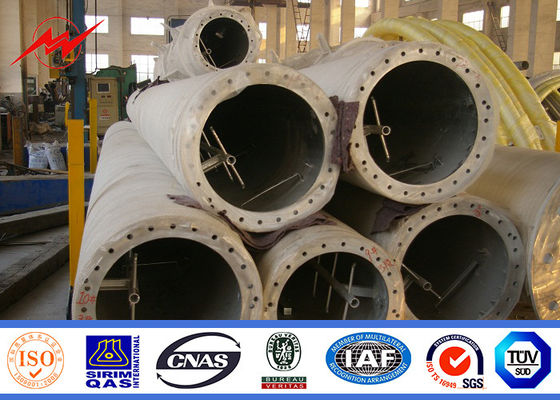 বৈদ্যুতিক 36 এম 24 কেএন এইচডিজি স্টিল মোবাইল ট্রান্সমিশন / টেলিকমিউনিকেশন টাওয়ার