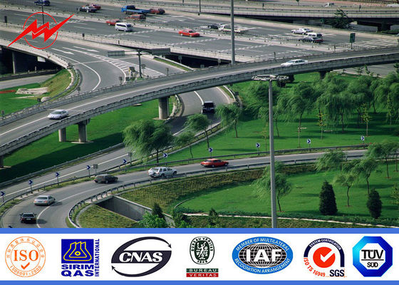 Aotumatic উত্তোলন সিস্টেম সঙ্গে হেক্সাগ্রাবল / অষ্টকোণী 25m 30m উচ্চ মস্তিষ্কের হালকা পোলস