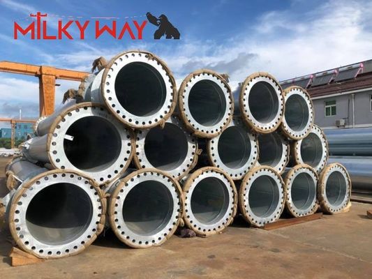 টেলিকম-এর জন্য Q345 স্টিল মনোপোল টাওয়ার 18m-30m হট ডিপ গ্যালভানাইজড