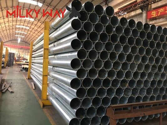 গরম ঘূর্ণিত কয়েল ইস্পাত ইউটিলিটি মেরু Q460 ASTM573 GR65 GR50 SS400 SS490 থেকে ST52 বিদ্যুৎ বিতরণের জন্য