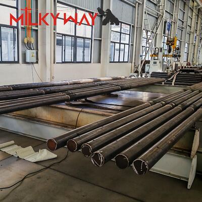 ৯ মিটার টিউবুলার ইস্পাত খুঁটি  ইরাকি সিঁড়ি ইস্পাত খুঁটি