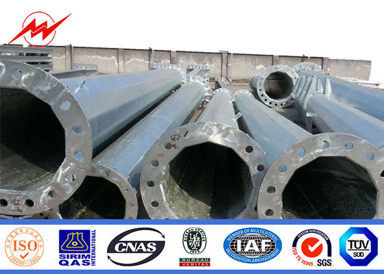 বিতরণ ইস্পাত টিউবুলার মেরু, গল্ভাইজড ইস্পাত ট্রান্সমিশন মেরু টাওয়ার