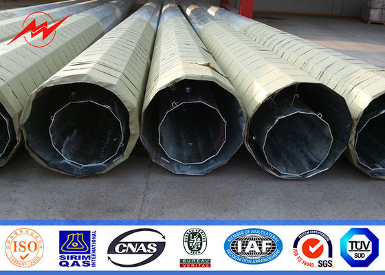 স্পিন Prestressed কংক্রিট বৈদ্যুতিক মেরু Galvanization ট্রান্সমিশন লাইন ইস্পাত মেরু বিতরণ