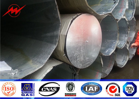 6m-30m Q235, Q345 বা SS400 উচ্চমানের হট ঘূর্ণিত ইস্পাত মেরু