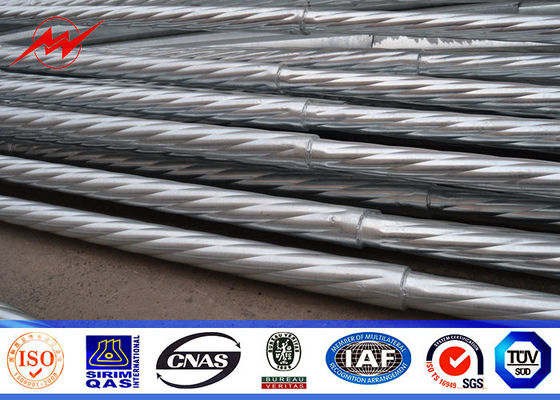 নিম্ন - 69 কেভি ট্রান্সমিশন লাইন প্রকল্পের জন্য ভোল্টেজ 11.9 মিটার পাওয়ার ট্রান্সমিশন পোল