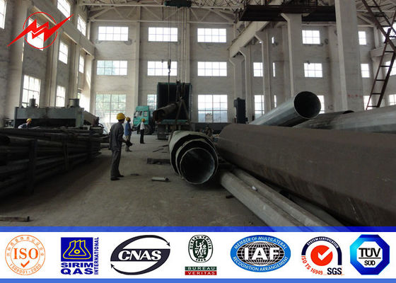 নিম্ন - 69 কেভি ট্রান্সমিশন লাইন প্রকল্পের জন্য ভোল্টেজ 11.9 মিটার পাওয়ার ট্রান্সমিশন পোল