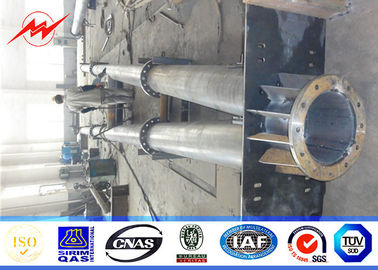 অষ্টকোণী 60ft 65ft 75ft Tranmission Line Monopole Tower 132kv