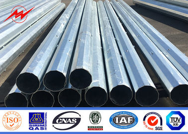 বিটুমেন সারফেস চিকিত্সা সঙ্গে বিদ্যুৎ Bitumen Galvanized ইস্পাত পাওয়ার মেরু