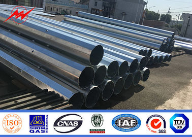 বিটুমেন সারফেস চিকিত্সা সঙ্গে বিদ্যুৎ Bitumen Galvanized ইস্পাত পাওয়ার মেরু