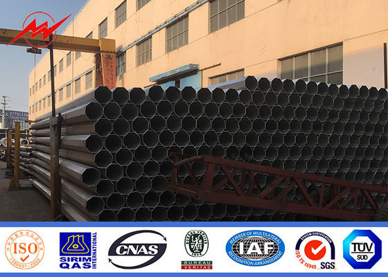 অর্থনৈতিক বিটুমেন 3 মিমি বেধ Q345 ইস্পাত বৈদ্যুতিক ইউটিলিটি মেরু শক্তি সংক্রমণের জন্য