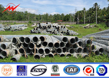 45FT 50FT এইচটি প্রকার এনজিসিপি ইউটিলিটি পাওয়ার খুঁটি, বিদ্যুৎ বিতরণ ইস্পাত টিউবুলার মেরু